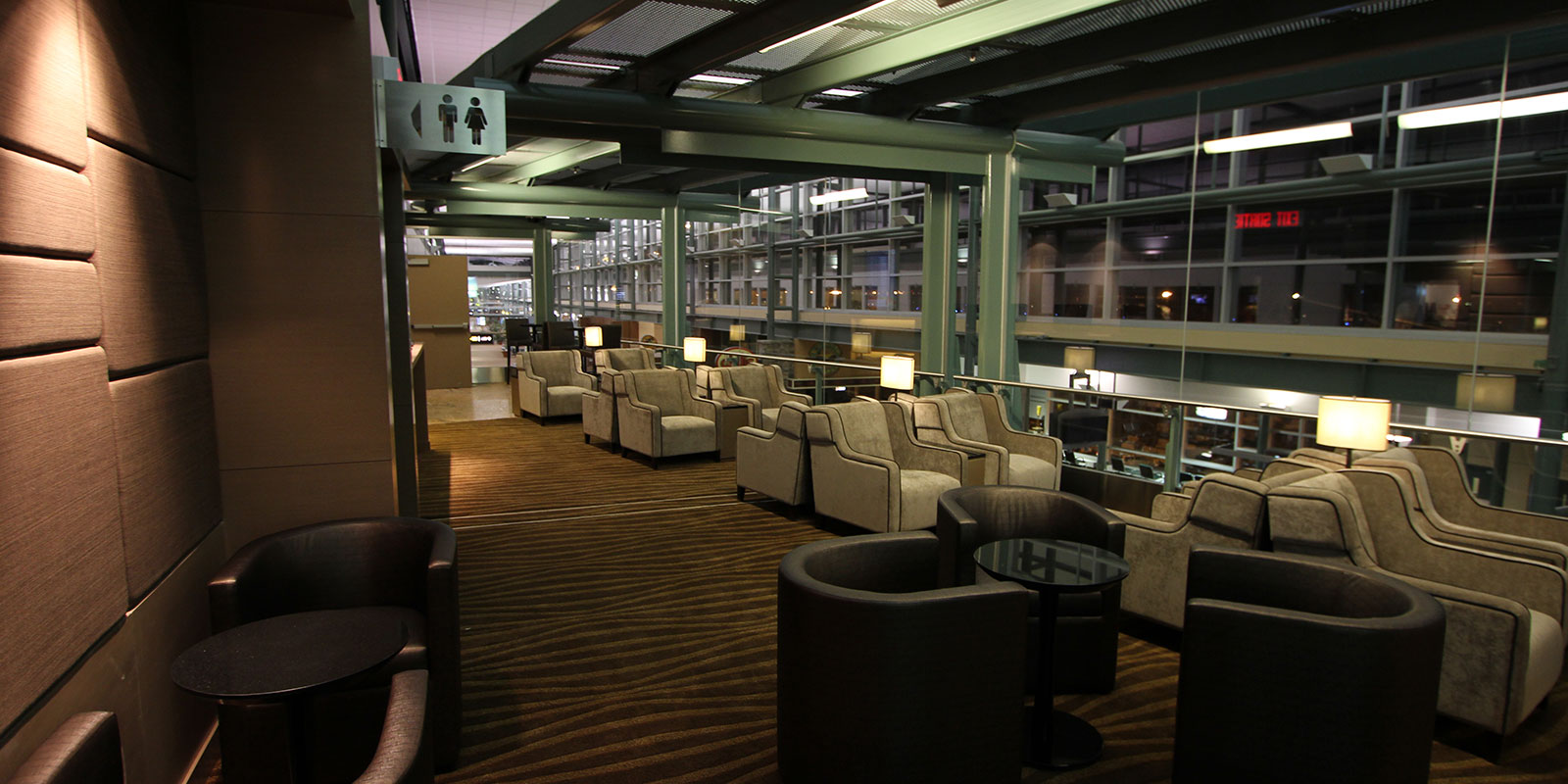 Plaza Premium Lounge YEG (Non-US Departures) — lounge interior
